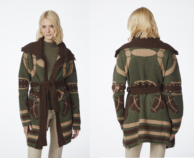 CARDIGAN LUNGO MUNICH VESTRUM Donna, Smanicati 